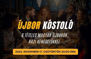 Corners's Pub Budapest - Újbor kóstoló 2022. november 17